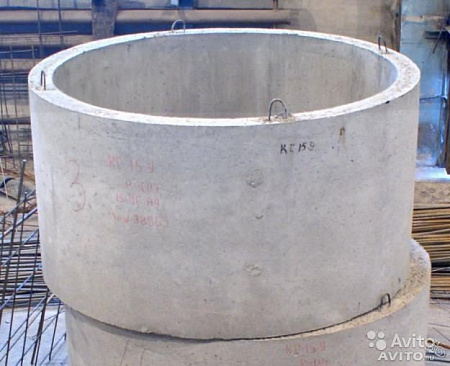 ЖБИ кольцо бетонное КС 6-9 (под ямобур)